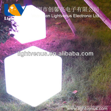 Cadeira de cubo LED portátil para festa